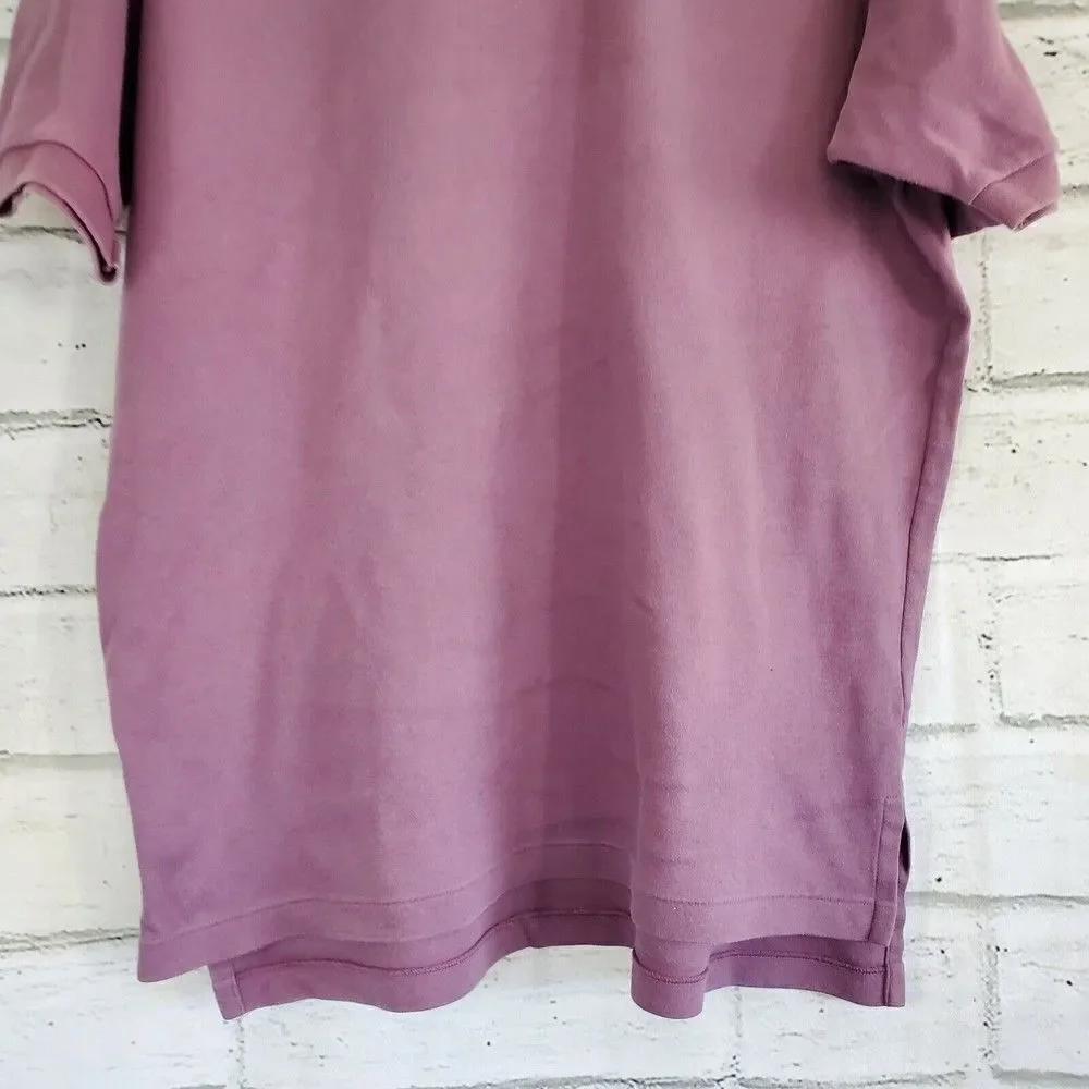Ralph Lauren Polo Vintage Purple Polo Shirt Mens Size Large